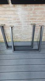 Tafelpoot 2x, Huis en Inrichting, Tafelonderdelen, Ophalen, Gebruikt, 50 tot 100 cm, Rond