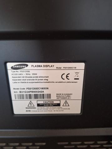 Samsung TV - Zonder voet, voor wandmontage beschikbaar voor biedingen