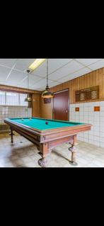 Biljarttafel met toebehoren en verwarming - zsm ophalen!, Ophalen, Zo goed als nieuw, Biljarttafel