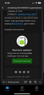 Flixbus voucher €5 waarde €13,40, Eén persoon, Bus, Metro of Tram, Algemeen kaartje