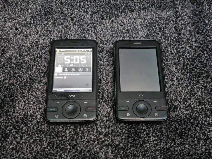 HTC Phar100 (2 stuks), Telecommunicatie, Mobiele telefoons | HTC, Gebruikt, Zonder abonnement, Zonder simlock, HTC, Windows Mobile