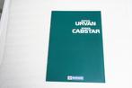 Folder Nissan Urvan + Cabstar (1984) (39), Boeken, Auto's | Folders en Tijdschriften, Nieuw, Nissan, Ophalen of Verzenden