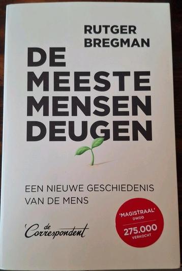 Rutger Bregman - De meeste mensen deugen beschikbaar voor biedingen