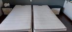 Twee eenpersoons boxsprings, Ophalen, Gebruikt, 90 cm, Eenpersoons