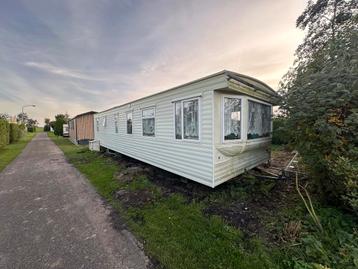 Stacaravan 11x3.80 dubbelglas inclusief transport nl beschikbaar voor biedingen