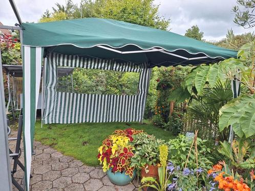 Goede uit-inklapbare partytent 3x3m, Tuin en Terras, Partytenten, Gebruikt, Partytent, Minder dan 5 meter, Minder dan 4 meter