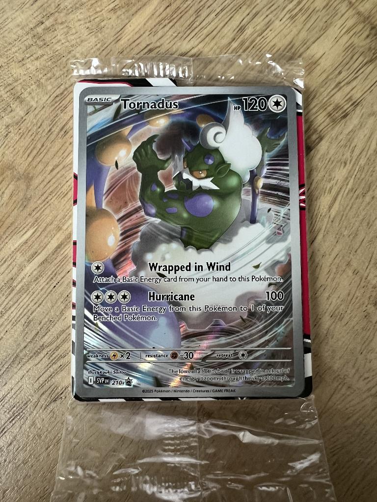 SVP 210 - Tornadus - SV Black Star Promos - Sealed - WHT, Ophalen of Verzenden, Nieuw