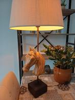 Unieke houten paardenlamp, Ophalen, 100 tot 150 cm, Vintage, Zo goed als nieuw