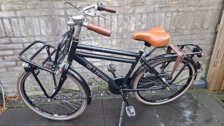 Cortina U4 transport 24 inch jongens fiets Z.G.A.N., Fietsen en Brommers, Fietsen | Jongens, Zo goed als nieuw, 24 inch, Handrem