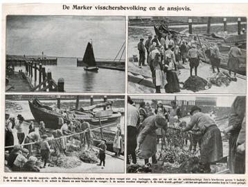 2 Originele afbeeldingen Ned.Kleederdrachten De Marker-Urk beschikbaar voor biedingen