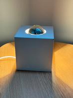 Vintage desing wandlamp tafellamp Philips de Cube NW65, Ophalen of Verzenden, Gebruikt, Metaal, Mid Century Modern en Space Age Seventies