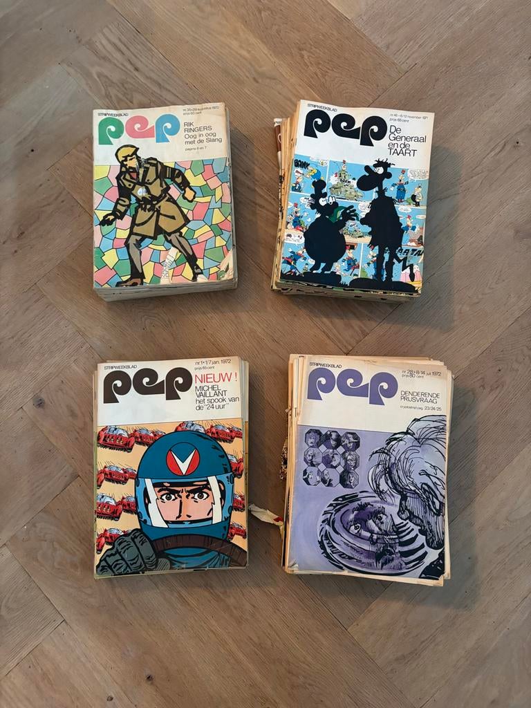 Weekblad Pep - Diverse Losse Nummers, Boeken, Meerdere stripboeken, Ophalen of Verzenden, Gelezen