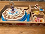 Melissa & Doug Houten Verjaardagstaart Speelgoed, Ophalen of Verzenden, Gebruikt, Overige typen