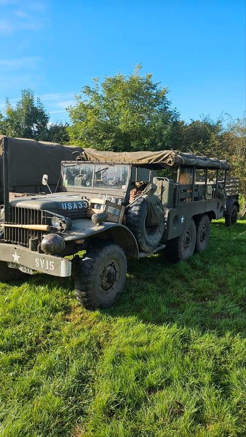 Dodge wc62 6×6, Auto's, Oldtimers, Particulier, Dodge, Overige brandstoffen, Handgeschakeld, Groen, Ophalen