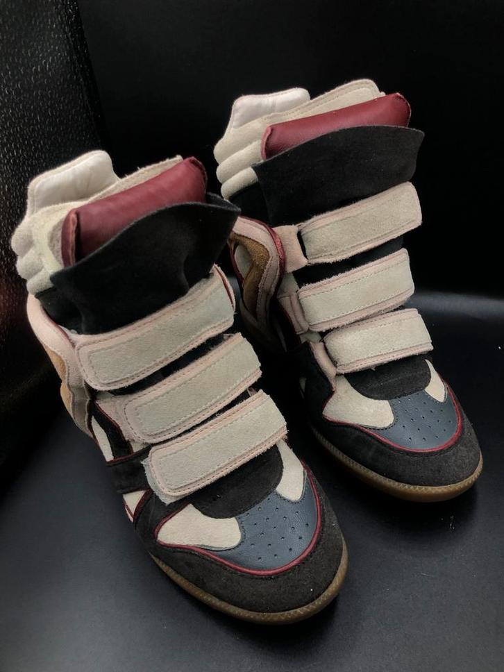 Isabel Marant Sneakers / Bekkets - m36 - Zo Goed Als Nieuw, Kleding | Dames, Schoenen, Zo goed als nieuw, Sneakers of Gympen, Zwart