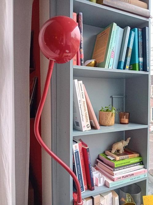 Space age vintage klem bureau lamp BIS Hoogezand, Huis en Inrichting, Lampen | Tafellampen, Gebruikt, 50 tot 75 cm, Metaal, Ophalen of Verzenden