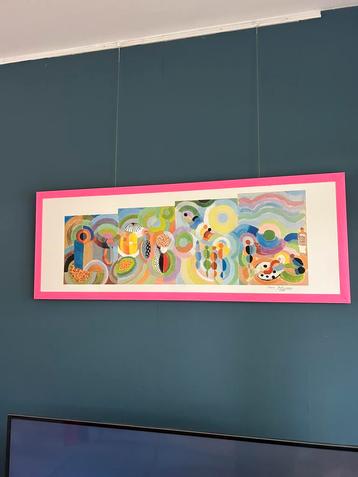 Kleurrijke kunstposter Sonia Delaunay – IKEA special edition beschikbaar voor biedingen