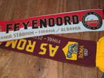 Zgan Feyenoord/ as Roma finale Sjaal 2022, Ophalen of Verzenden, Zo goed als nieuw, Feyenoord, Vaantje of Sjaal