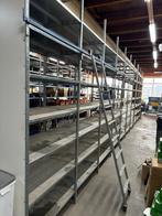 3x Magazijnstelling 10 meter lang (met installatiemateriaal), Ophalen