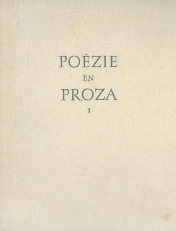 Poëzie en Proza beschikbaar voor biedingen