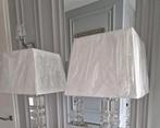 2 Nieuwe lampenkappen Creme wit, Eichholtz richmond Eric kuster stijl, Wit, Vierkant, Nieuw