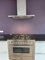 RECHTE LUXE KEUKEN 7,50M MET BORETTI FORNUIS, Huis en Inrichting, Ophalen, Wit, Graniet of Steen, Enkelwandige keuken