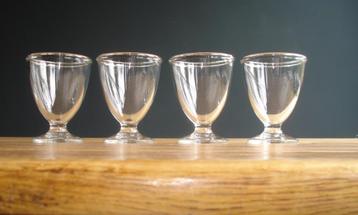 NIEUW - 4 cocktail glazen - mocktail - coupe / glas - H13cm beschikbaar voor biedingen