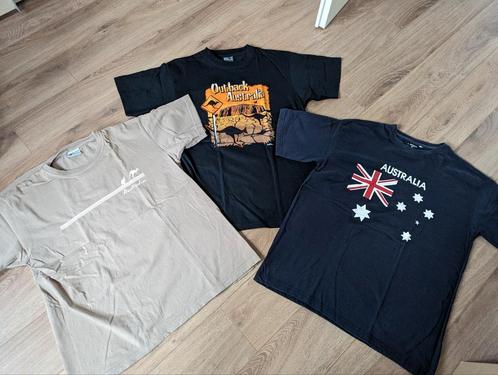 3x t-shirt Australië souvenir - maat L - Australia, Kleding | Heren, Heren-kledingpakketten, Zo goed als nieuw, Maat 52/54 (L)