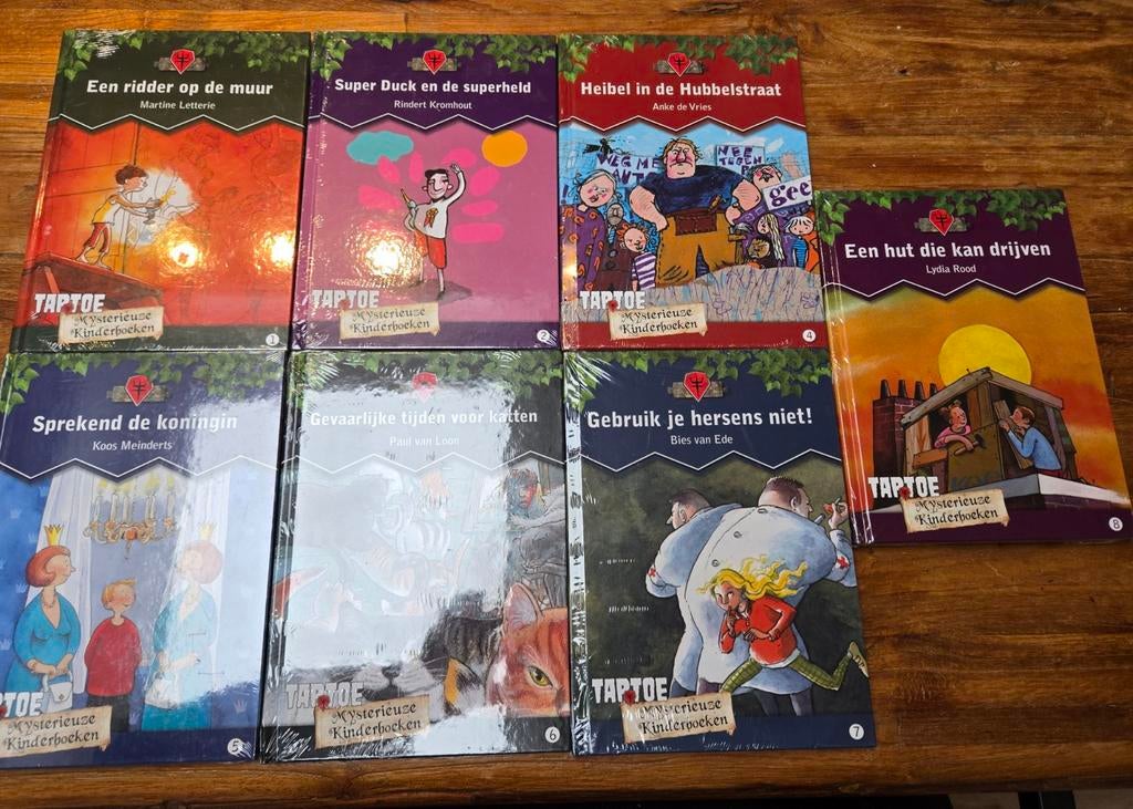 7x Taptoe Boek, Nieuw, Boeken, Ophalen of Verzenden, Nieuw