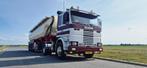 Te koop prachtige Scania 142 v8, Auto's, Stof, Scania, Wit, Bruin
