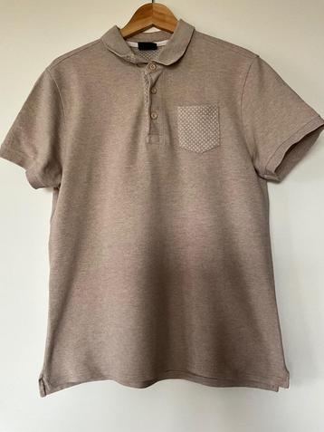 Cavallaro Napoli heren polo L ecru  beschikbaar voor biedingen