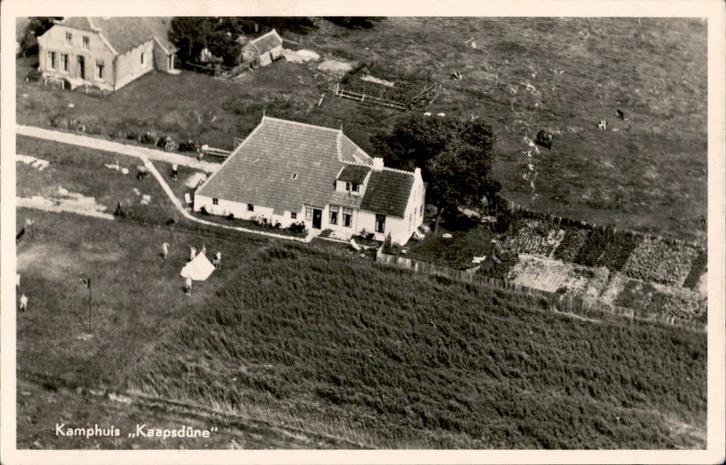 Terschelling Kamphuis Kaapsdüne st 1952 bijzonder postzegel, Verzamelen, Ansichtkaarten | Nederland, Gelopen, Waddeneilanden, Ophalen of Verzenden