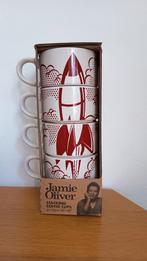 Jamie Oliver Stapelbare Koffiekopjes - Nieuw in Doos!, Nieuw, Ophalen of Verzenden, Overige stijlen, Kop(pen) en/of Schotel(s)