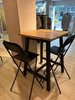 Leuke statafel Ikea + 2 barkrukken, Ophalen, Zo goed als nieuw