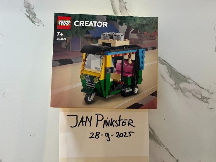 Lego 40469 – Creator Tuk Tuk - Nieuw & Geseald, Kinderen en Baby's, Speelgoed | Duplo en Lego, Nieuw, Lego, Complete set, Ophalen of Verzenden