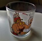 Nutella Astrix limonadeglas uit 2001, Ophalen of Verzenden, Zo goed als nieuw, Frisdrankglas