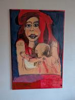 Groot schilderij van Piet Schopping, Ophalen