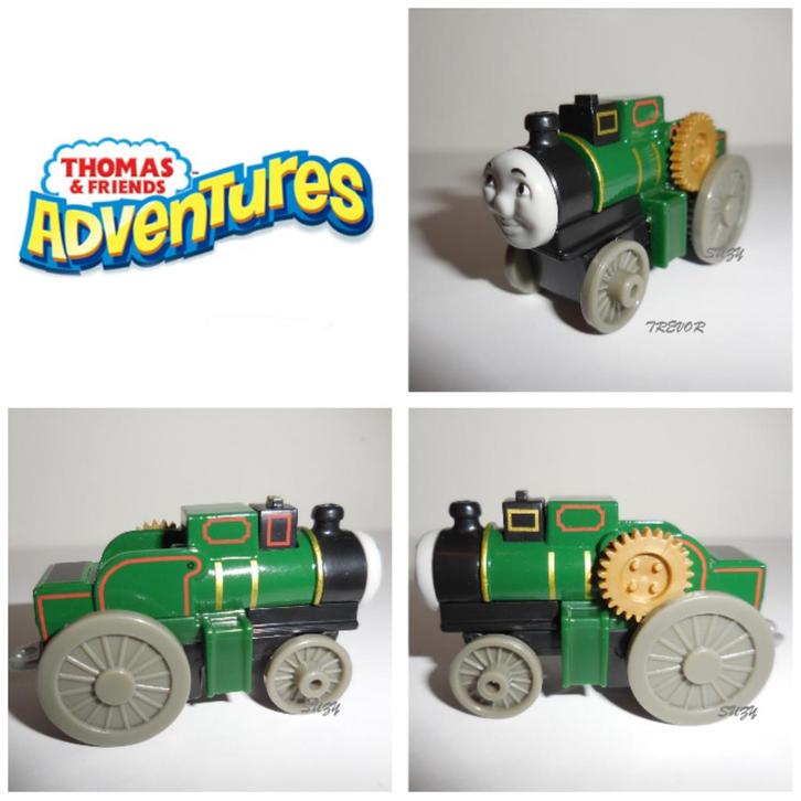 Thomas de Trein Adventures, Trevor, Kinderen en Baby's, Speelgoed | Thomas de Trein, Zo goed als nieuw, Ophalen of Verzenden