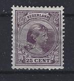NVPH 42 ongebruikt Wilhelmina 1891 : OUD NEDERLAND per stuk, Postzegels en Munten, Postzegels | Nederland, Verzenden, T/m 1940