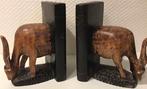 Vintrage 2 Antelopen in Boekensteunen gemaakt., Huis en Inrichting, Woonaccessoires | Wandplanken en Boekenplanken, Ophalen of Verzenden