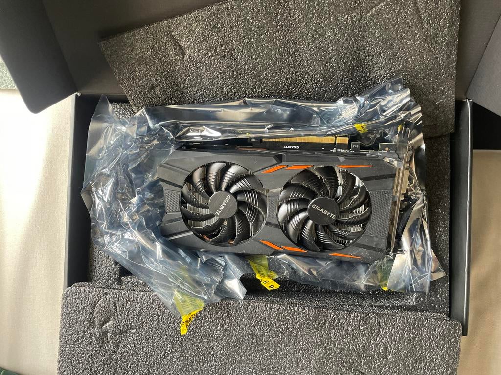 Gigabyte GTX 1050 Ti 4GB, Computers en Software, Videokaarten, PCI-Express 3, Gebruikt, HDMI, Ophalen of Verzenden
