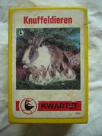 Knuffeldieren kwartet, Verzamelen, Speelkaarten, Jokers en Kwartetten, Ophalen of Verzenden, Zo goed als nieuw, Kwartet(ten)