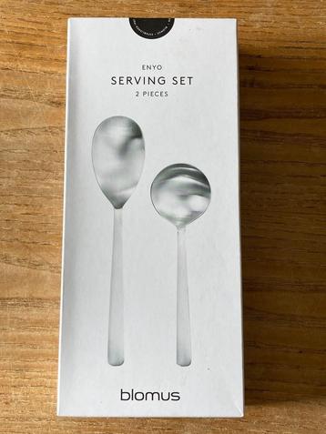 Blomus enyo serving set opscheplepel 18/10 rvs matte finish beschikbaar voor biedingen