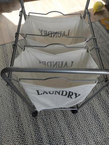 Verrijdbare wasmand