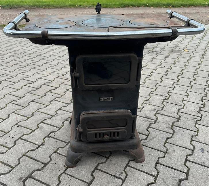 Houtkachel kookkachel, Huis en Inrichting, Kachels, Gebruikt, Vrijstaand, Houtkachel, Hout, Ophalen