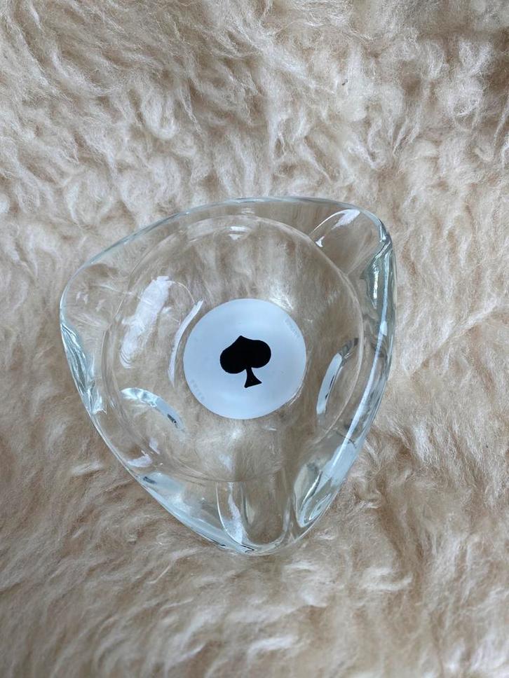Vintage glazen asbak ‘60, Antiek en Kunst, Antiek | Glas en Kristal, Ophalen of Verzenden