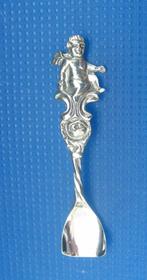 Zilveren zoutlepeltje met engeltje, Antiek en Kunst, Verzenden