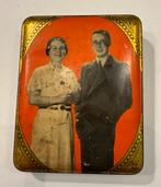 Antiek Van Melle blikje Benhard en Juliana. Zeldzaam, Verzamelen, Blikken, Ophalen of Verzenden, Gebruikt, Overige