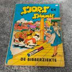 Sjors en Sjimmie de Bibberziekte, Boeken, Stripboeken, Gelezen, Eén stripboek, Diverse auteurs, Ophalen of Verzenden