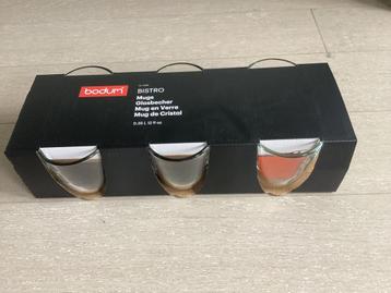 Set Bodum thee/koffiemokken beschikbaar voor biedingen